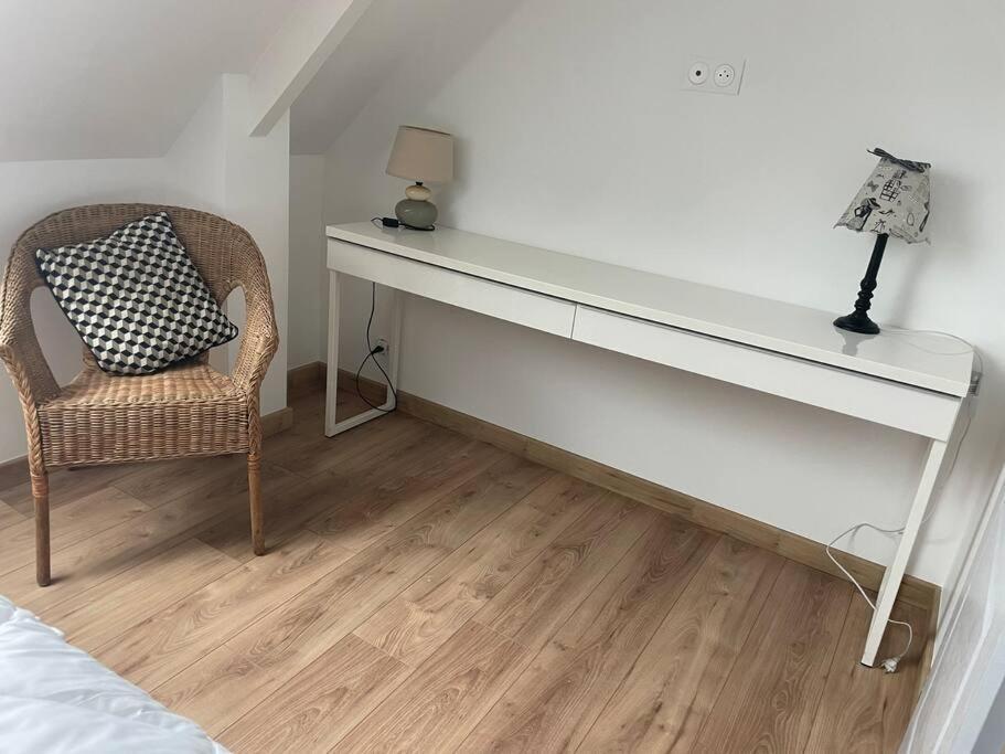 Maison Vue Mer Chez Aline Digosville エクステリア 写真